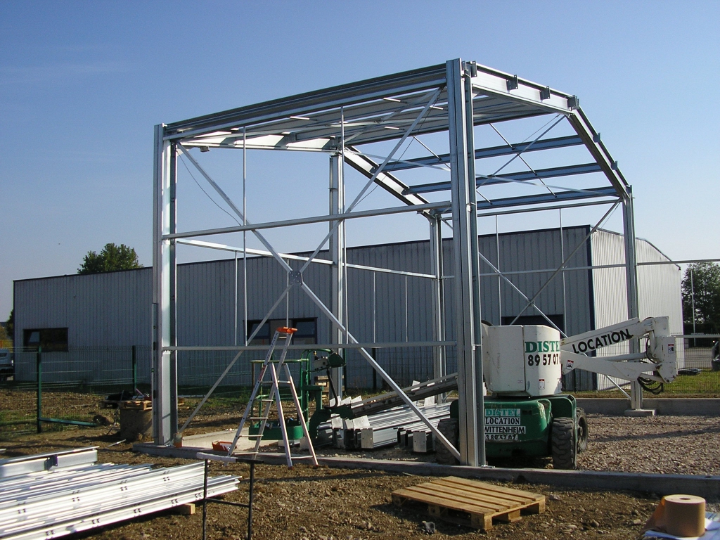 Fransa Endüstriyel Bina Projesi