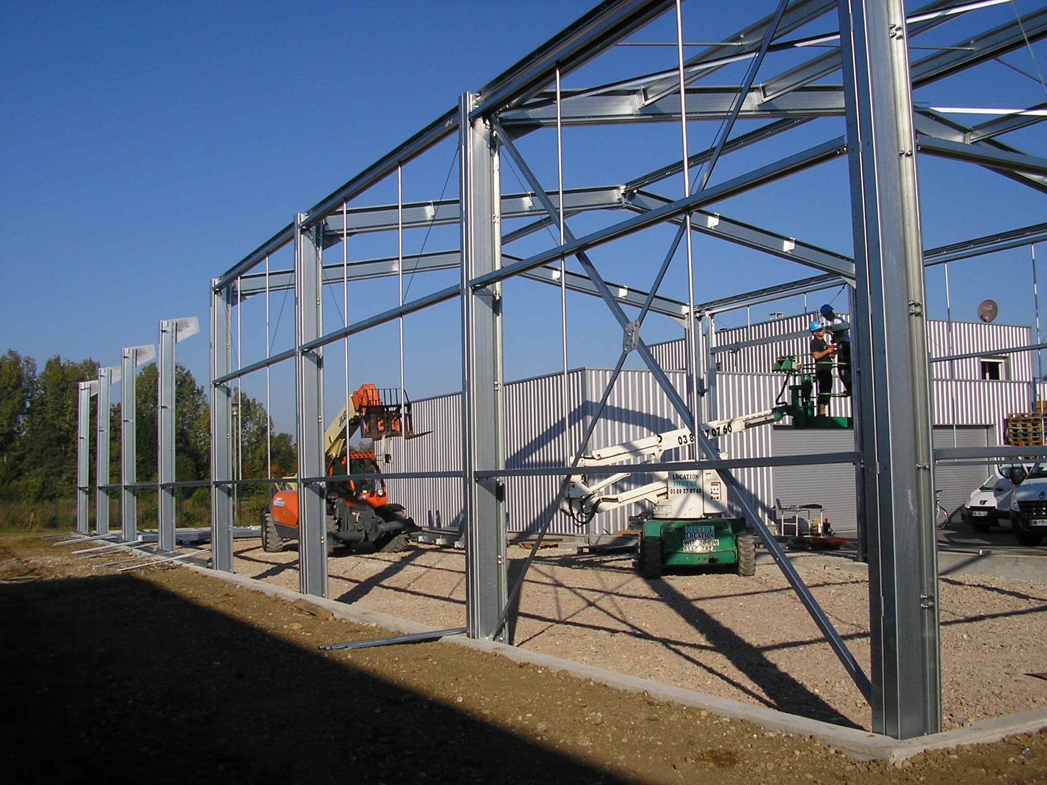 Fransa Endüstriyel bina projesi