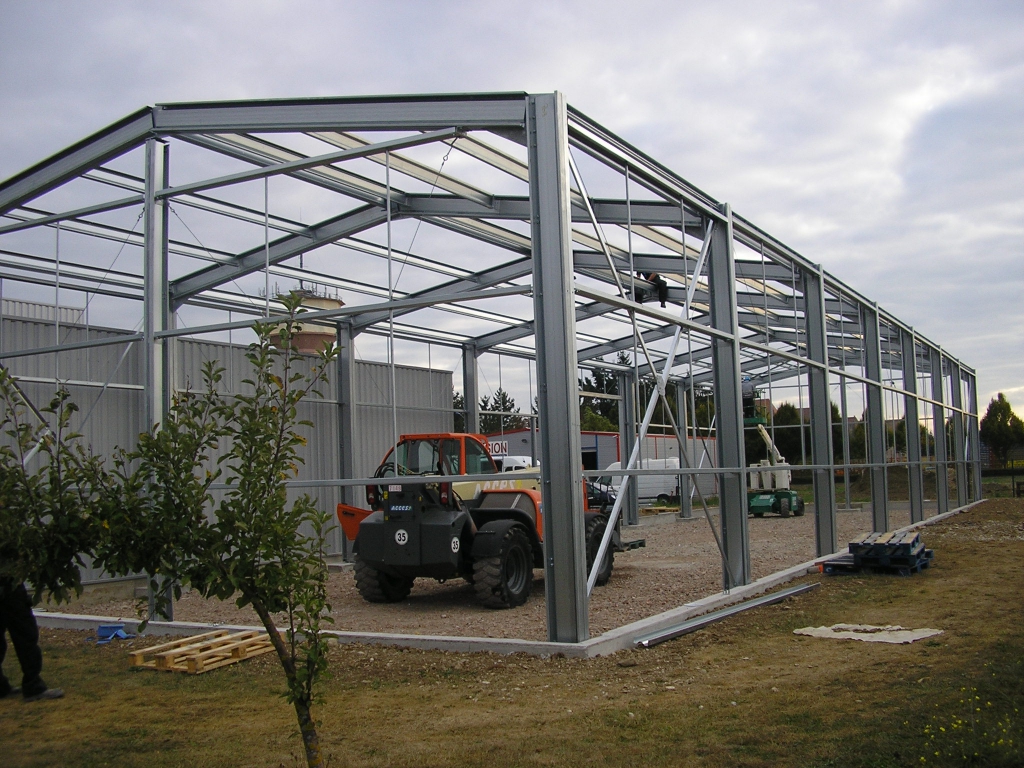 Fransa Endüstriyel bina projesi