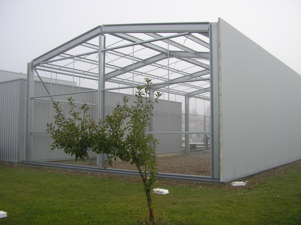 Fransa Endüstriyel bina projesi