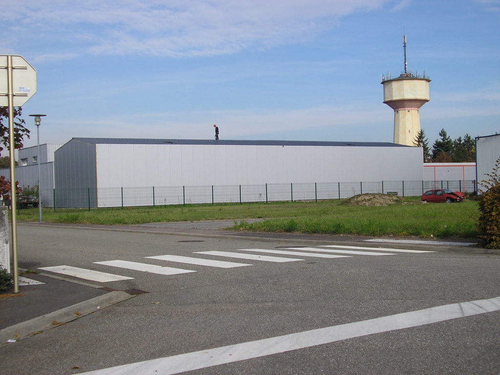 Fransa Endüstriyel bina projesi